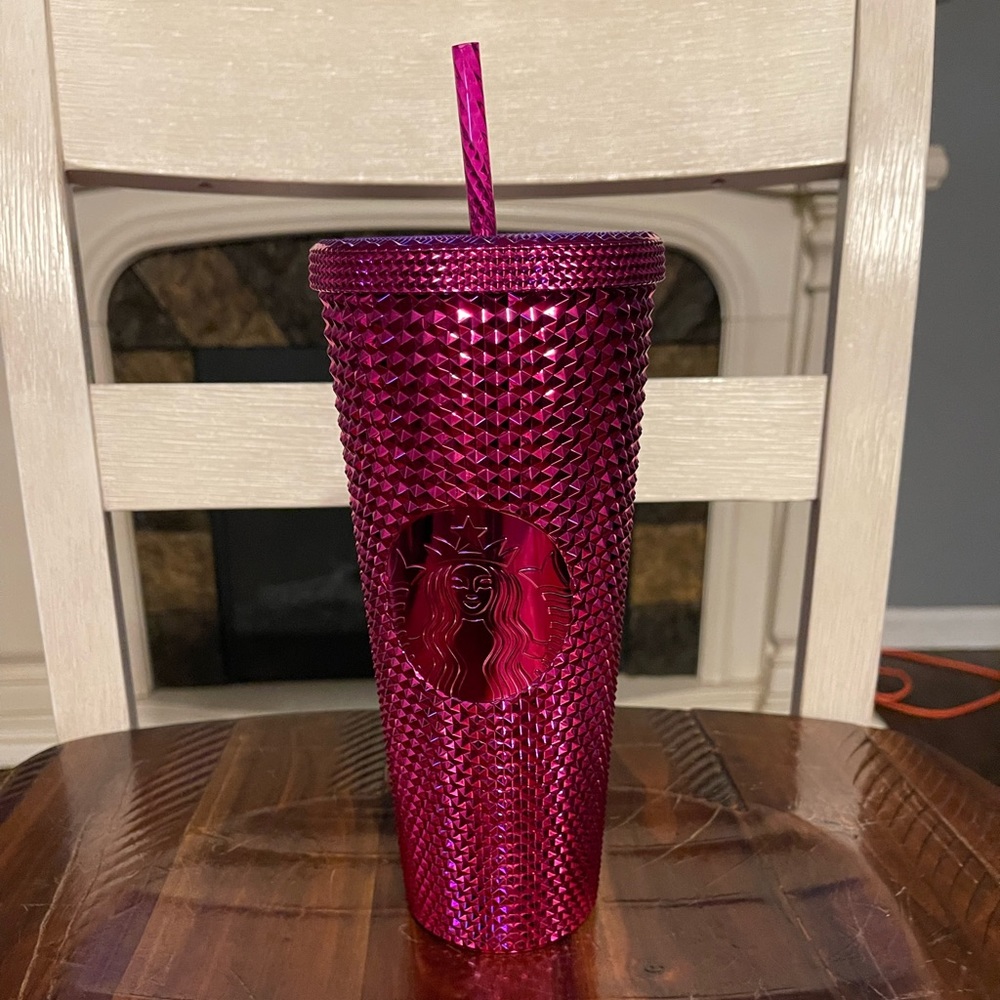 2022 Starbucks Christmas Berry Studded Venti Tumbler 24oz NEW
